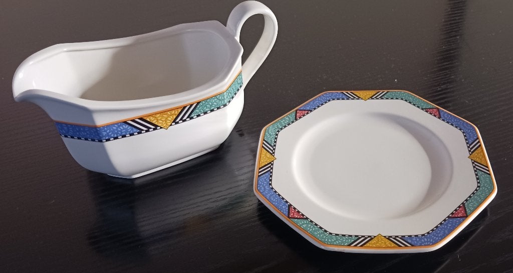 Sauskom en schotel Villeroy en Boch Tiago, Ophalen, Gebruikt, Villeroy & Boch, Kom(men)