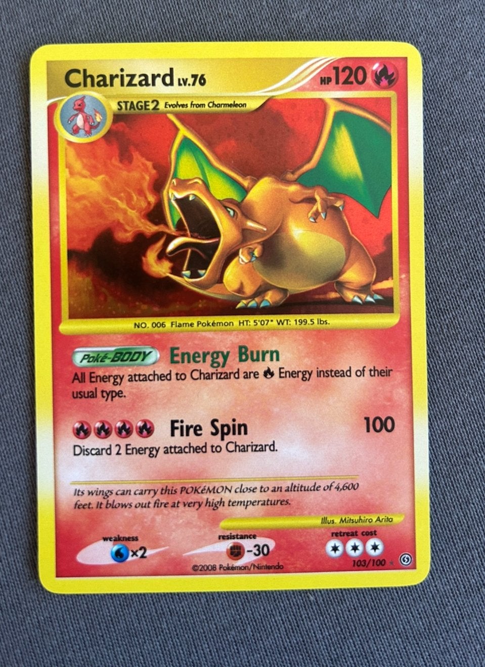 Charizard 103, Verzenden, Zo goed als nieuw