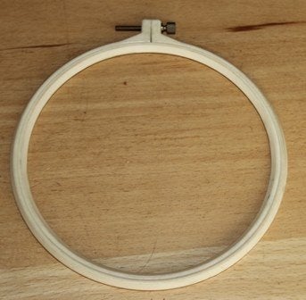 plastic borduurring 20 cm 7448, Ophalen of Verzenden, Zo goed als nieuw, Onderdeel of Toebehoren