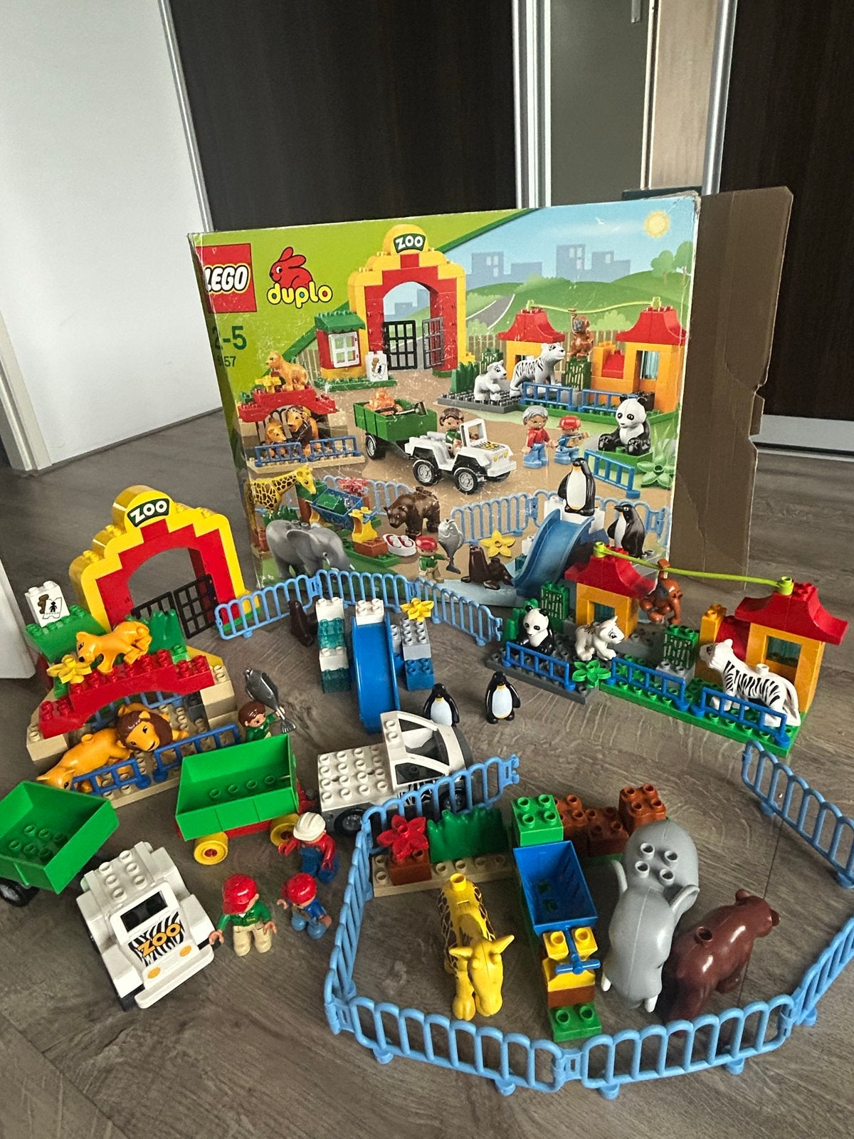 Lego Duplo Zoo Set met extra bouwstenen, Ophalen, Inclusief minifiguren, Gebruikt, Overige thema's
