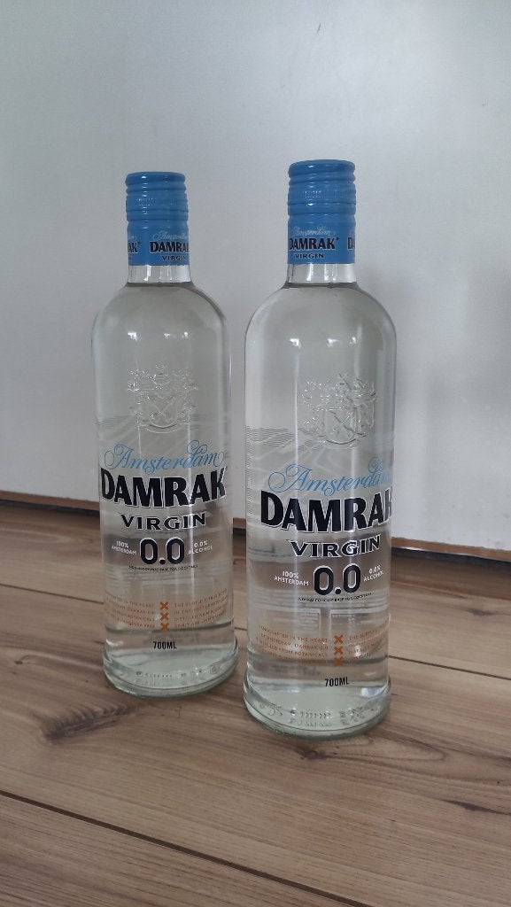 2x fles alcoholvrije gin Damrak, Overige gebieden, Overige typen, Nieuw, Ophalen of Verzenden