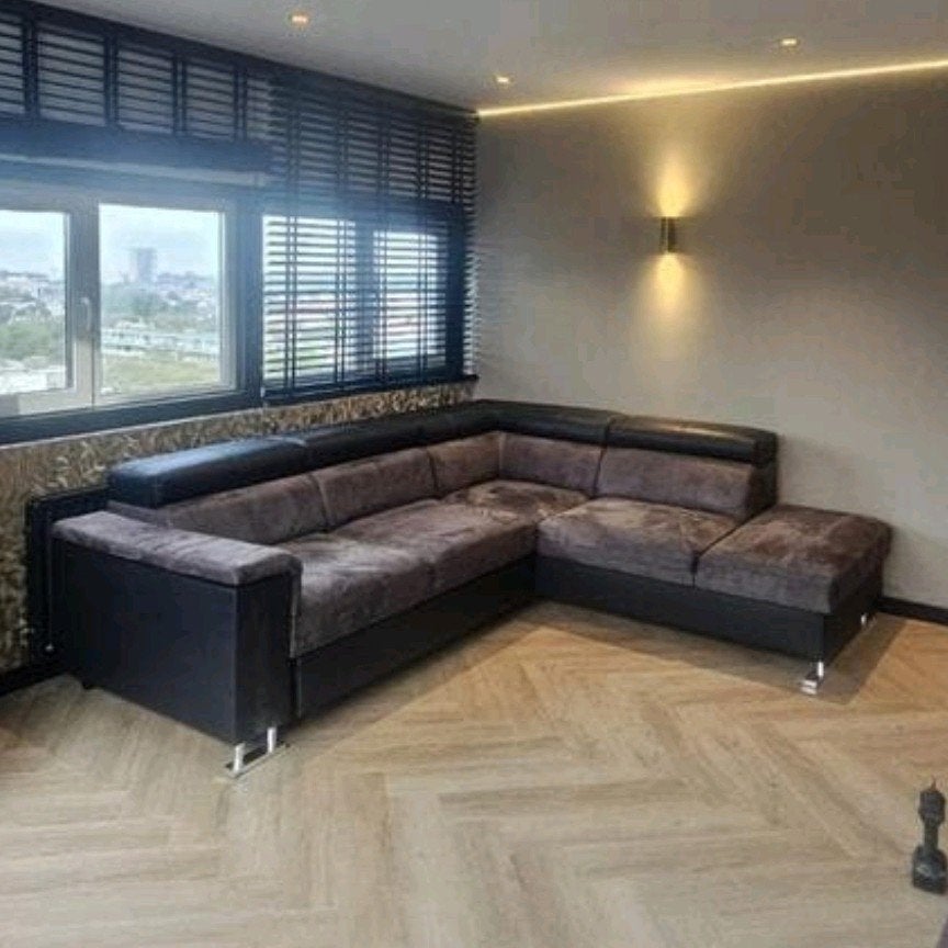 Luxe hoek slaapbank. Met opslagruimte, Ophalen of Verzenden, Zo goed als nieuw, Tapijt