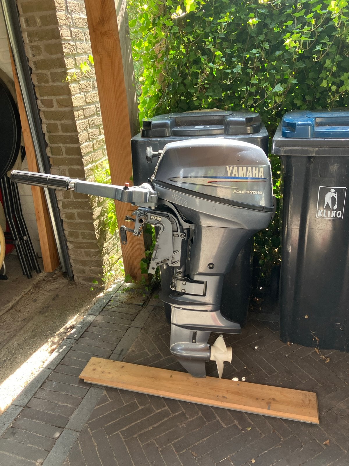 Yamaha 8 pk 4 takt 2 cilinder incl tank bj2007, Ophalen, Gebruikt, 5 tot 10 pk, Viertaktmotor