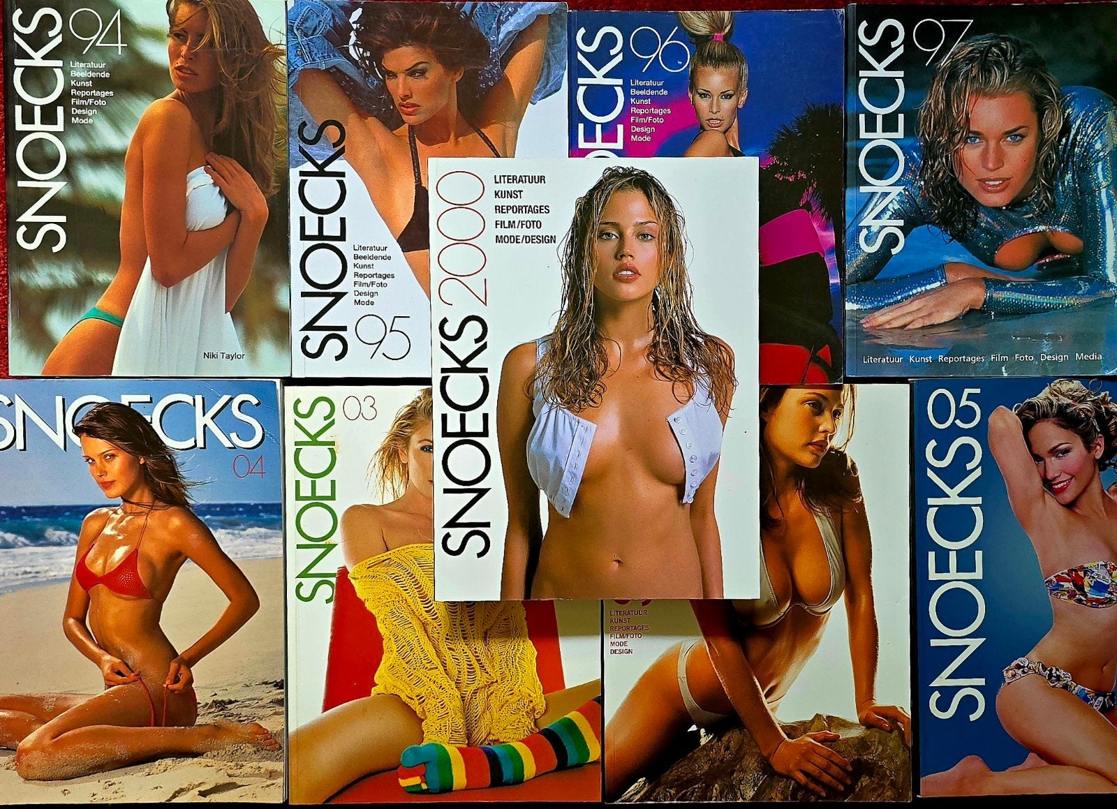 Snoecks Jaarboeken 1994-1997, 2000, 2002-2005 (9 ex.), Ophalen of Verzenden, Gelezen, Overige typen