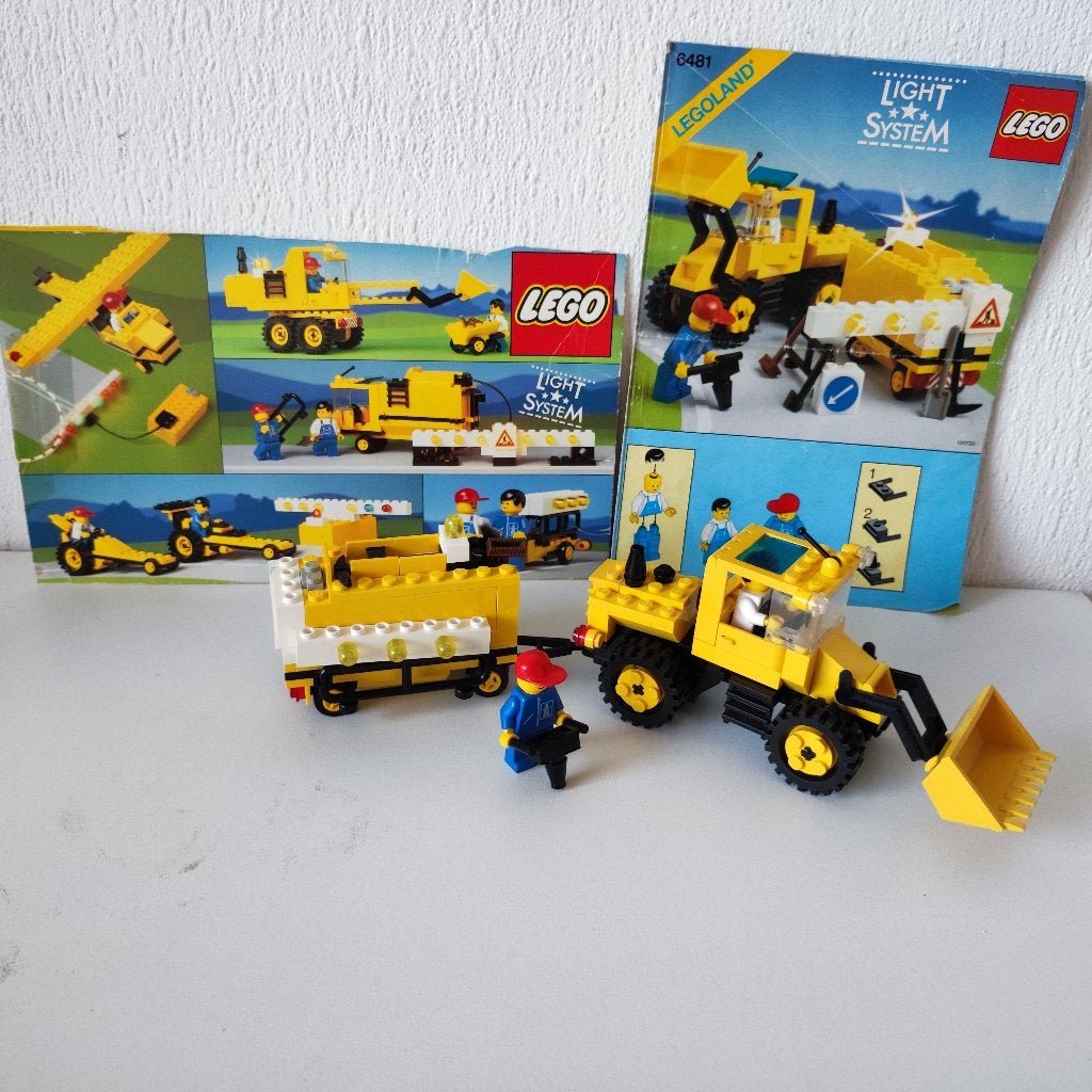 Lego 6481 - Construction Crew, Compleet, Overige thema's, Lego, Ophalen of Verzenden