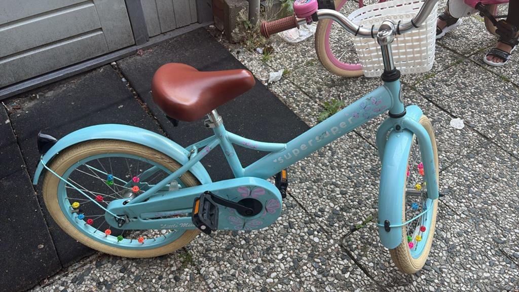 Meisjesfiets 16inch, Fietsen en Brommers, Ophalen, Gebruikt, 16 tot 20 inch