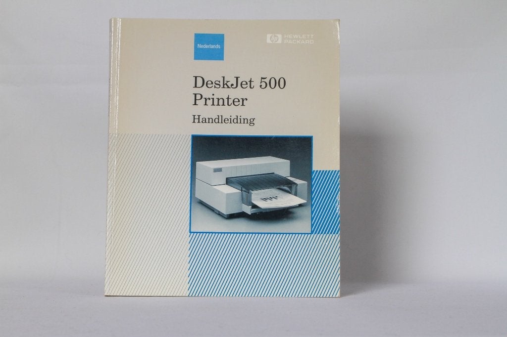 Handleiding HP DeskJet 500 Printer (Nederlands), Computers en Software, Printers, Verzenden, Printer, Inkjetprinter, Hewlett Packard