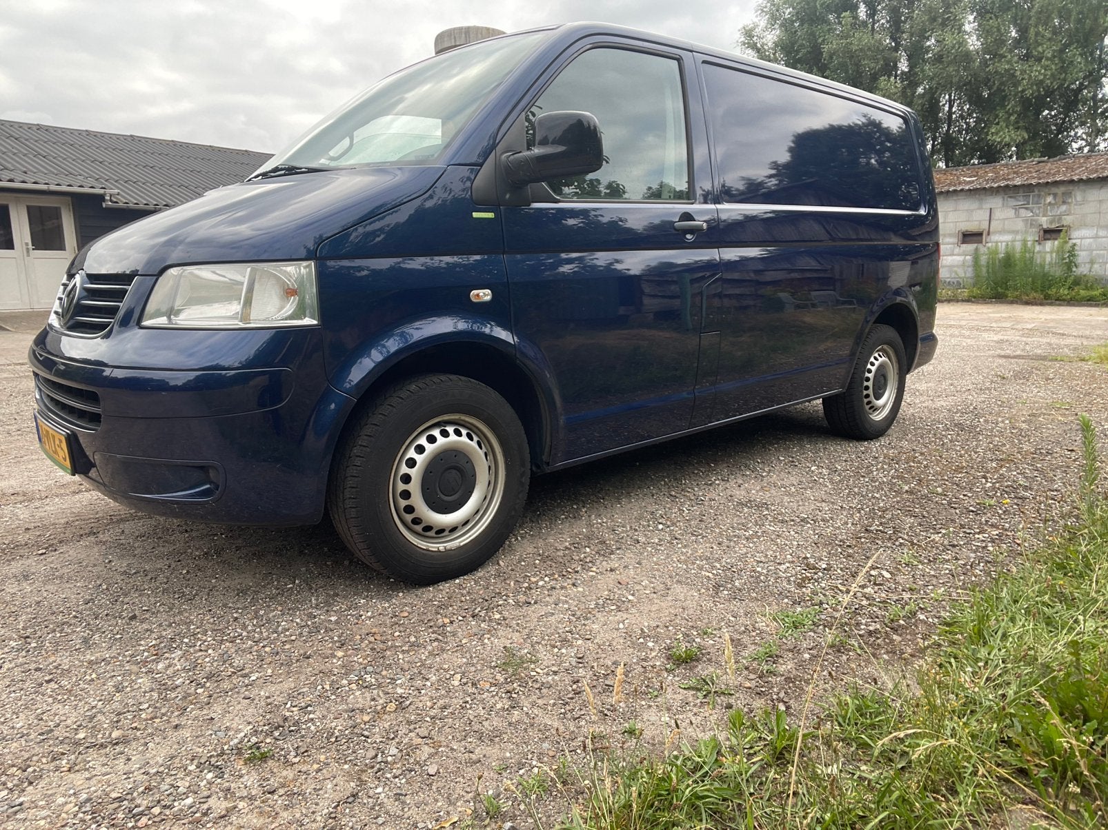 Volkswagen transporter 2008 2.5 tdi airco,cruise comtrol, Auto's, Diesel, Geïmporteerd, 2035 kg, Volkswagen
