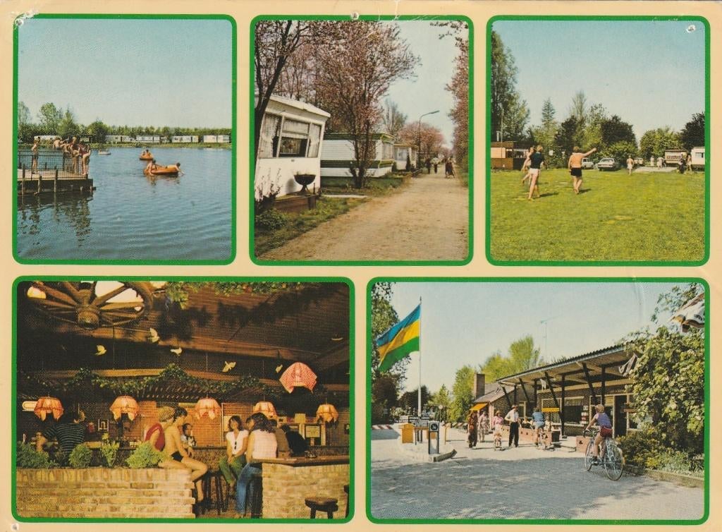 KESTEREN Camping Lede en Oudewaard, Verzamelen, Verzenden, 1960 tot 1980, Gelopen, Gelderland