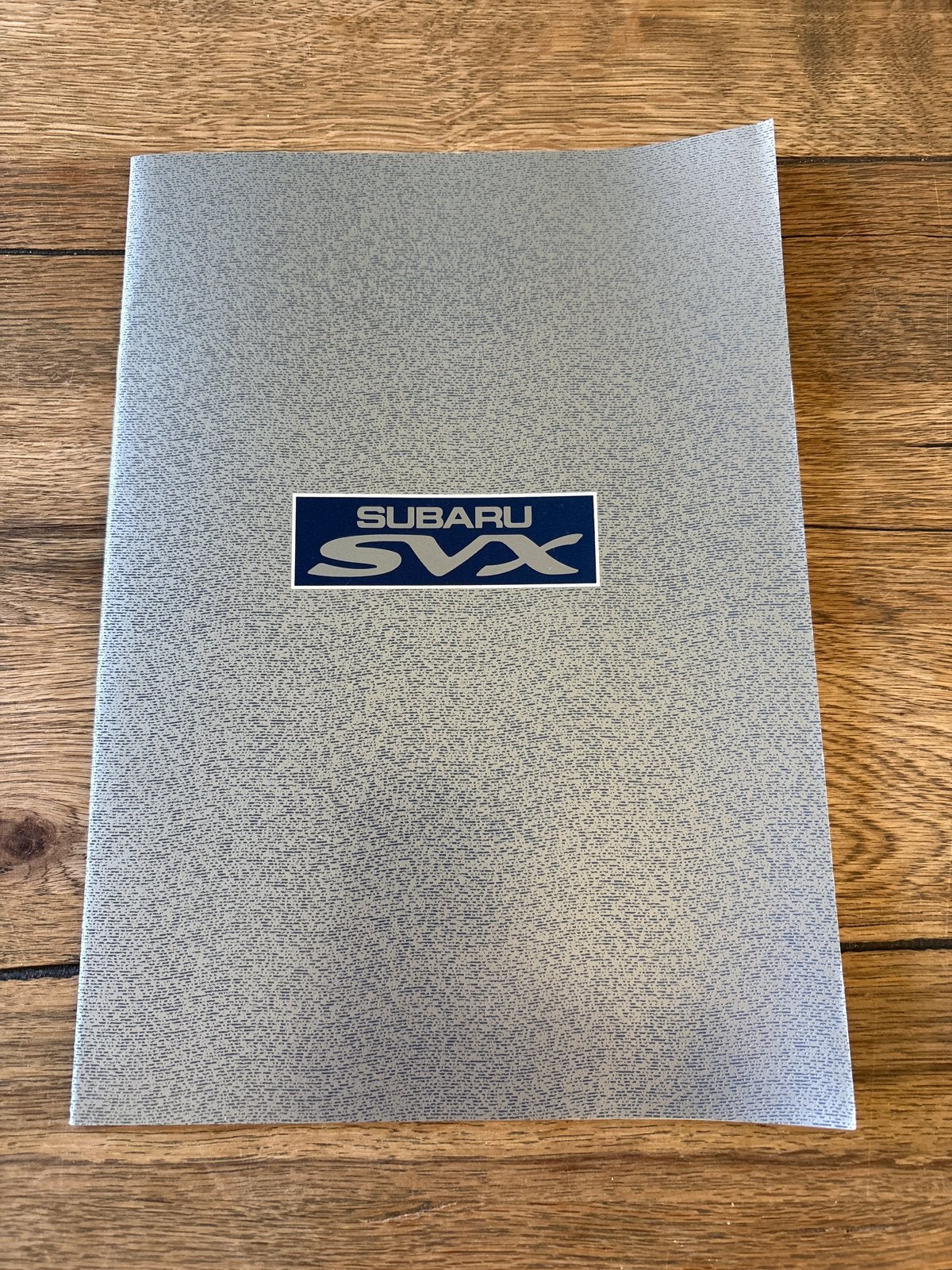 Subaru SVX Brochure - Zeldzaam Collecters Item, Ophalen of Verzenden, Zo goed als nieuw