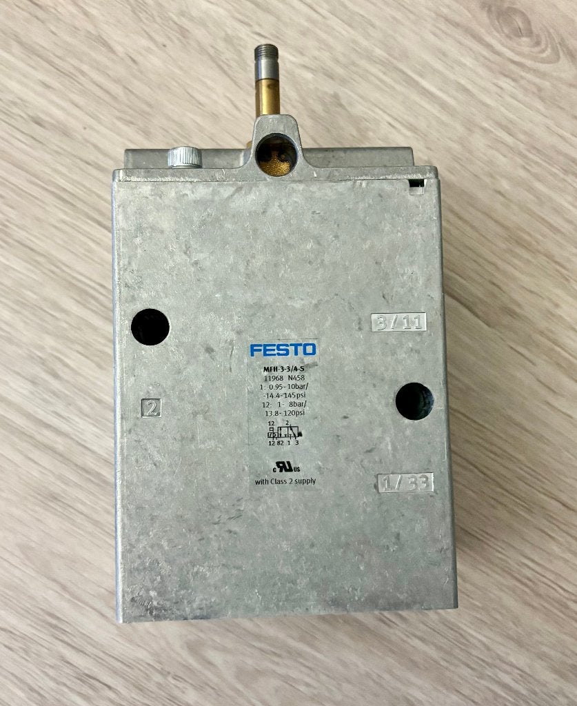 FESTO - 3/2 Closed Magneetventiel - MFH-3-3/4-S - 11968, Ophalen of Verzenden, Nieuw
