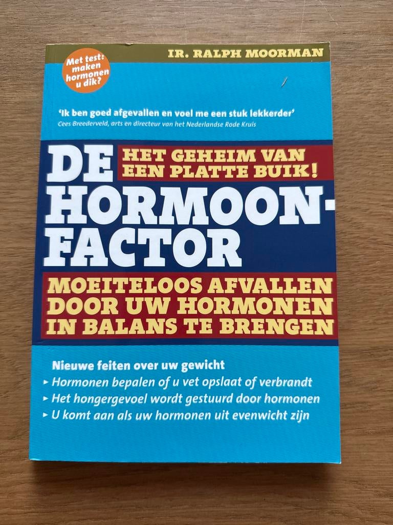 De Hormoonfactor: Moeiteloos afvallen door hormonen, Boeken, Gezondheid, Dieet en Voeding, Ophalen of Verzenden, Zo goed als nieuw