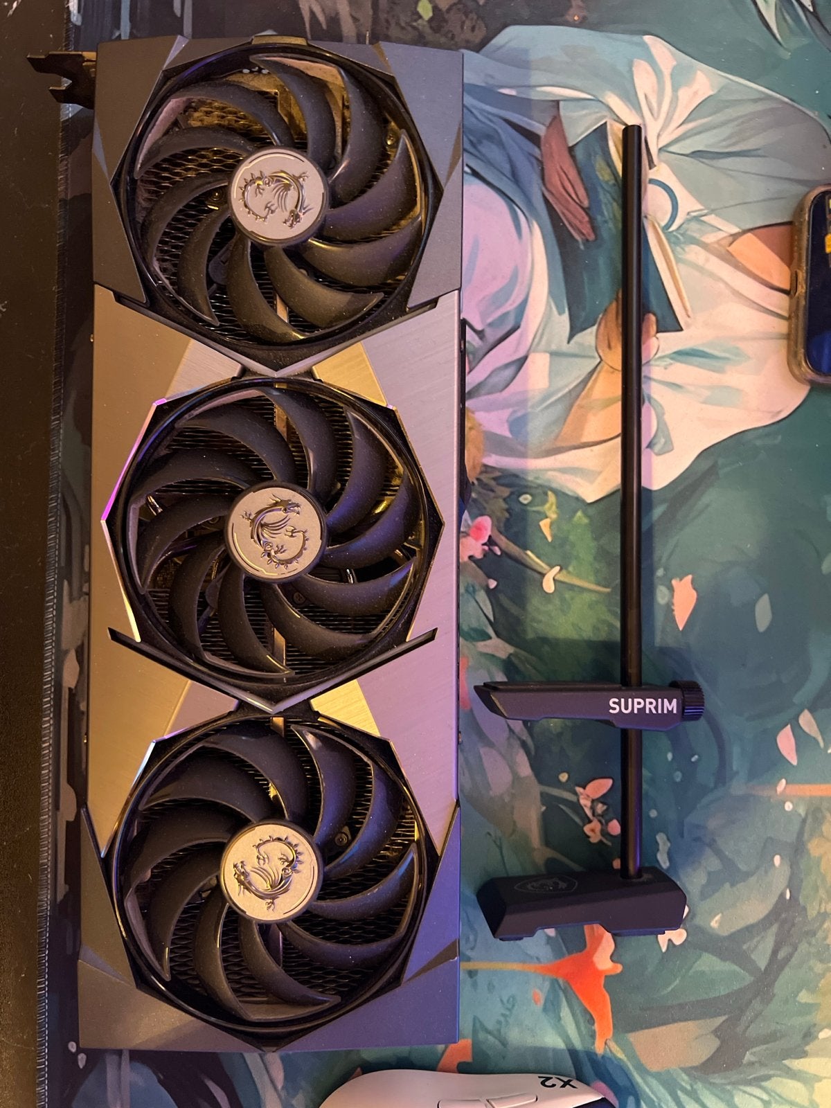 MSI Suprim X RTX 3070 Ti Grafische Kaart, Ophalen, HDMI, GDDR6, PCI-Express 4