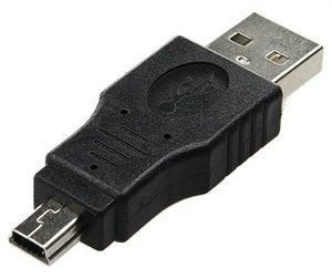 USB Koppelstuk USB - USB Mini - Zwart, Audio, Tv en Foto, Audiokabels en Televisiekabels, Ophalen of Verzenden, Gebruikt, Minder dan 2 meter