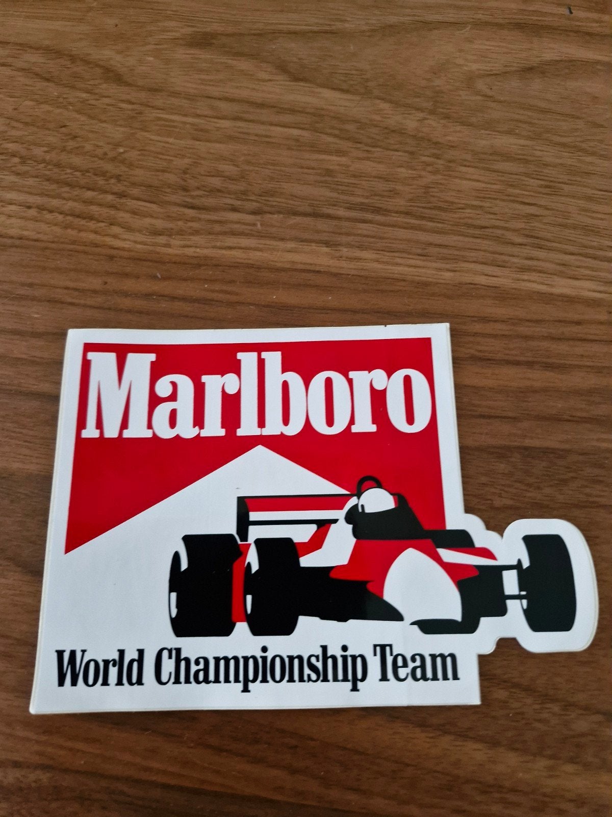 Marlboro World Championship Team Sticker 17x12 cm, Ophalen of Verzenden, Nieuw, Auto of Motor