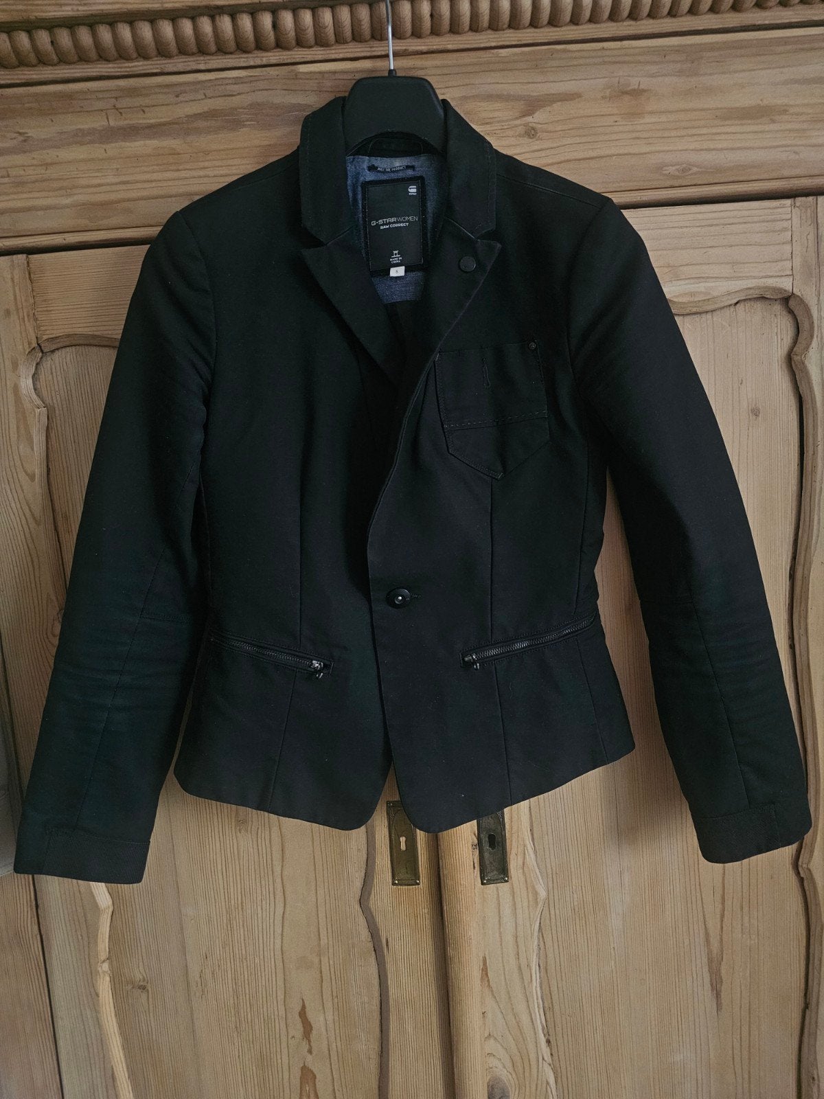 G-Star RAW Dames Blazer Zwart Maat S., Zwart, Ophalen of Verzenden, G-STAR RAW, Jasje