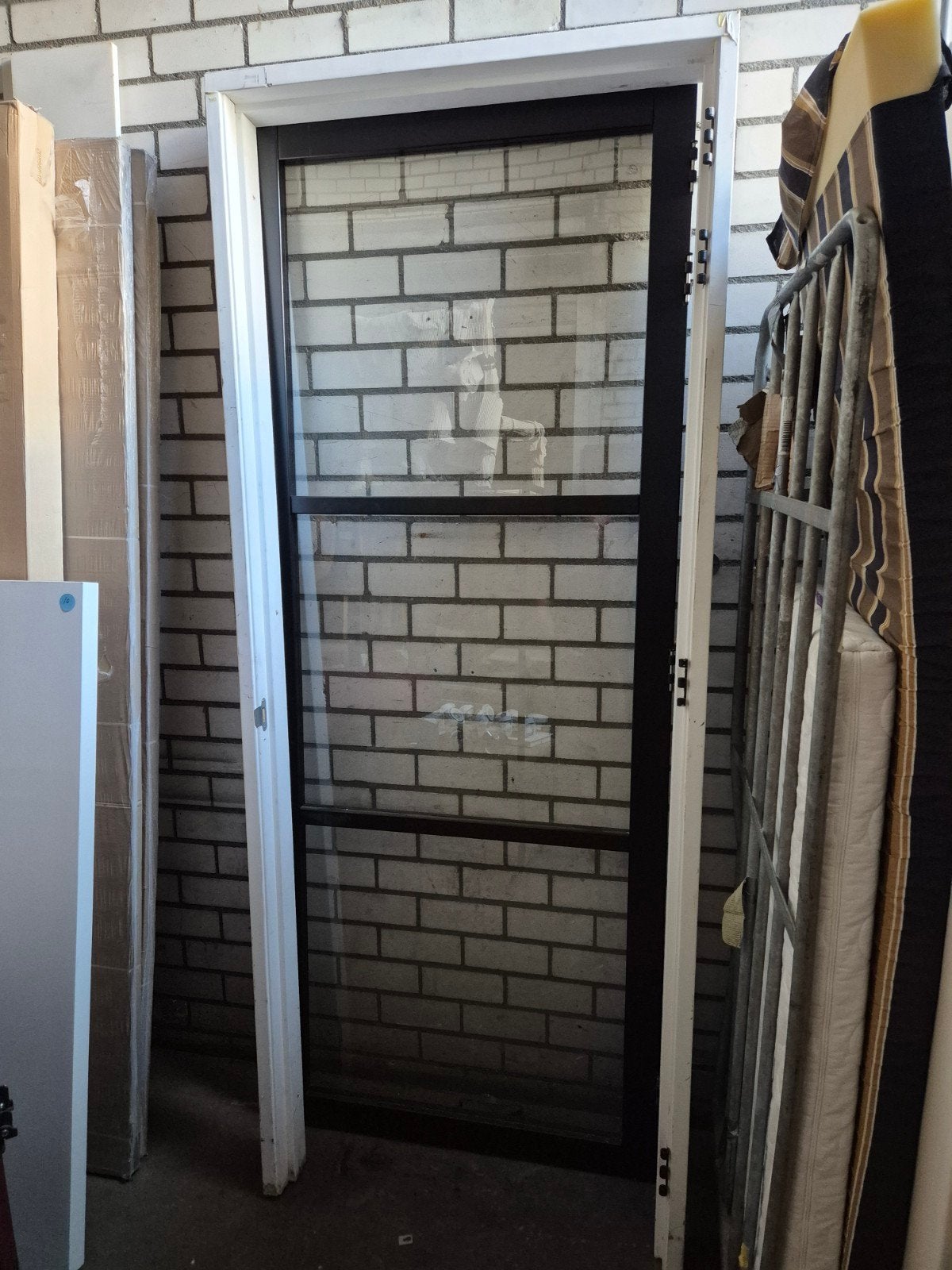 Glazen deur met kozijn, Ophalen, Binnendeur, 200 tot 215 cm