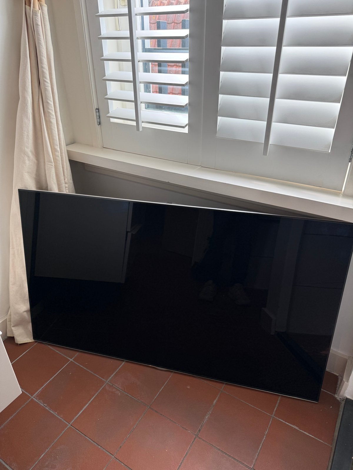 Samsung UE55F8000 55 inch Full HD Smart TV, Incl.Muurbeugel, Ophalen of Verzenden, Zo goed als nieuw, 25 tot 50 cm, Minder dan 100 cm