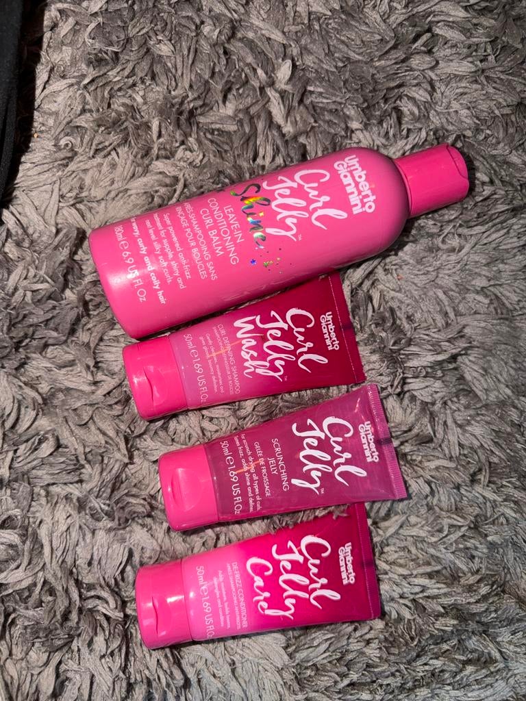 Curly girl umberto giannini shea moisture yari gel smoothie, Ophalen of Verzenden, Zo goed als nieuw, Overige kleuren, Handen en Nagels