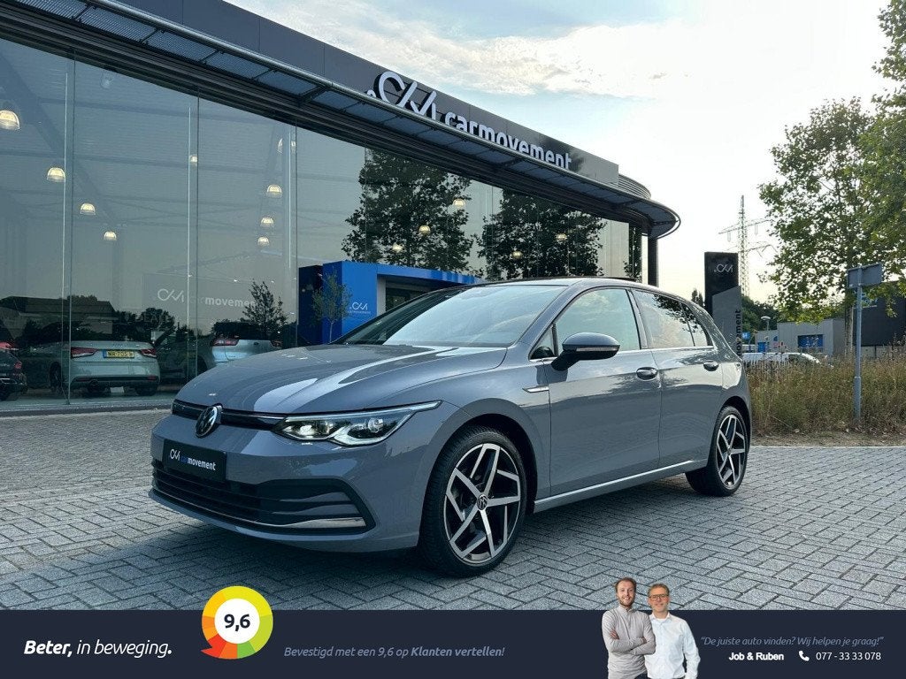 Volkswagen Golf 1.5 eTSI Style I Pano I Memory I Sportstoele, Auto's, Automaat, 4 cilinders, 150 pk, Alcantara