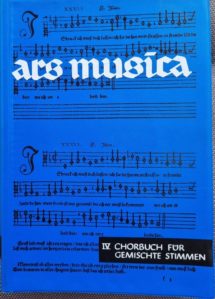 *** ARS   MUSICA  IV ***  chorbuch für gemischte stimmen, Overige genres, Zang, Overige soorten, Ophalen of Verzenden