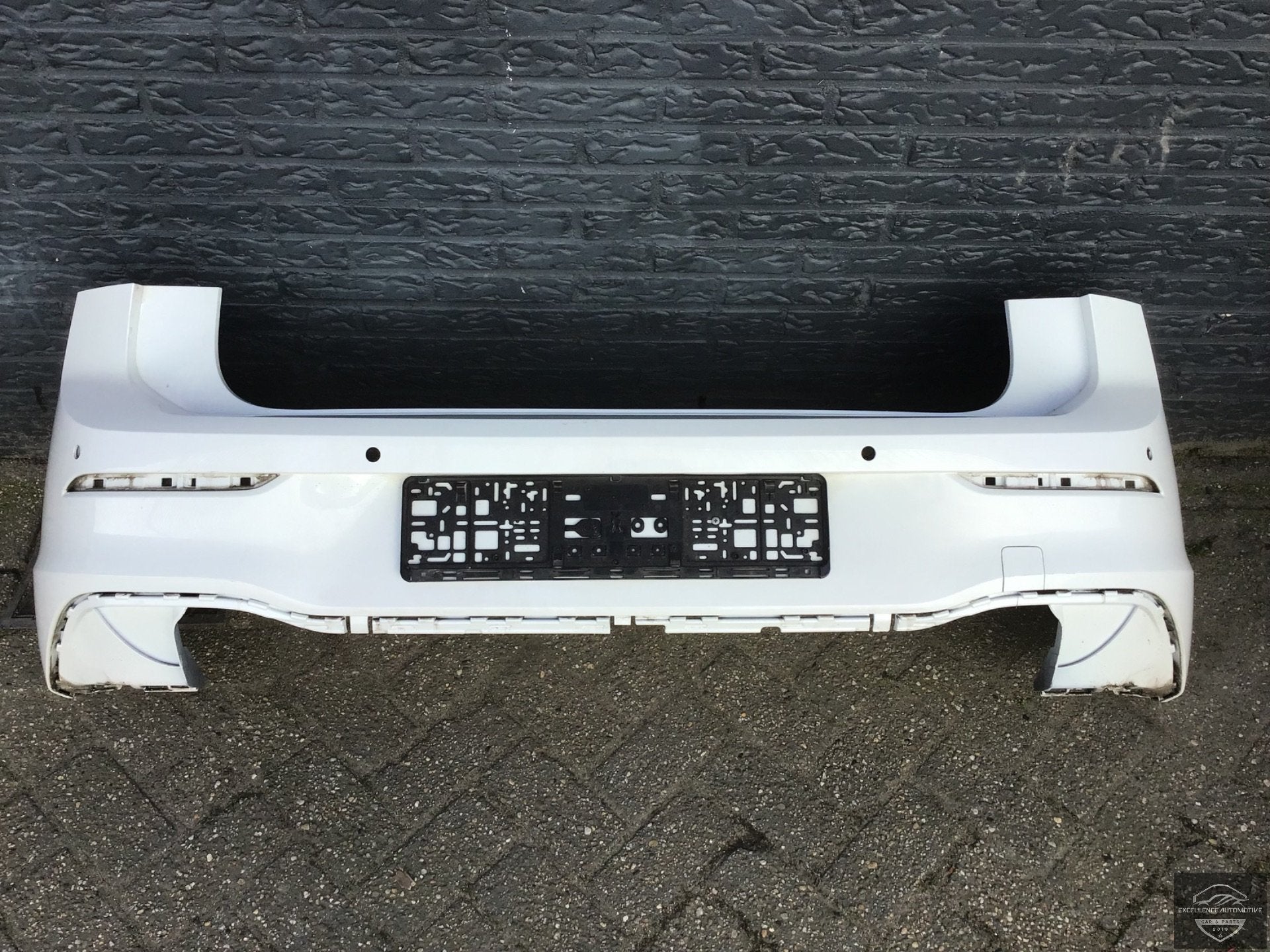 VW Golf 8 5H 2020+ Achterbumper Bumper 6xPDC Origineel!, Gebruikt, Volkswagen, Volkswagen AG, Bumper