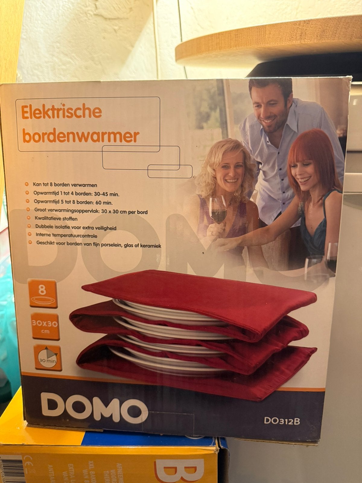 Bordenwarmer merk Domo, nieuw!, Ophalen, Nieuw