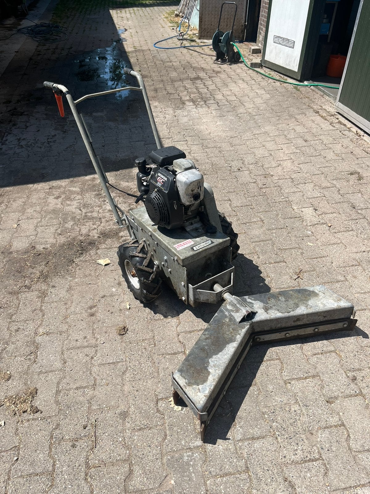 Limpar roosterschuif, Doe-het-zelf en Verbouw, Ophalen of Verzenden, Zo goed als nieuw, Benzine, Tuinfrees