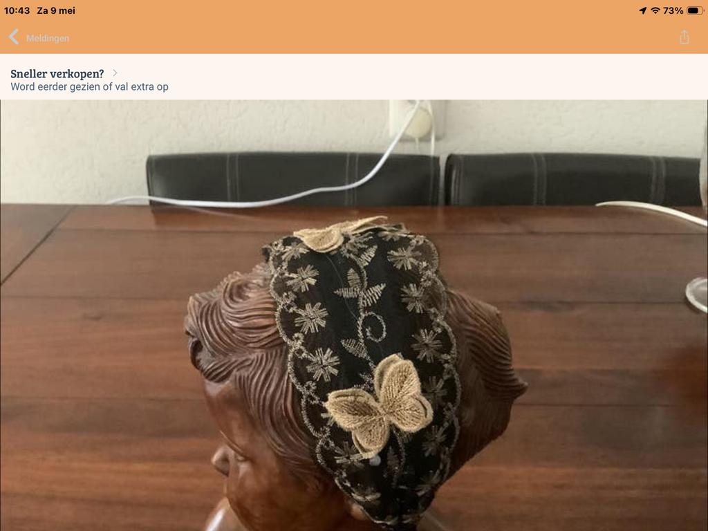 Haarband// Diadeem., Ophalen of Verzenden, Nieuw, Overige kleuren, Overige materialen