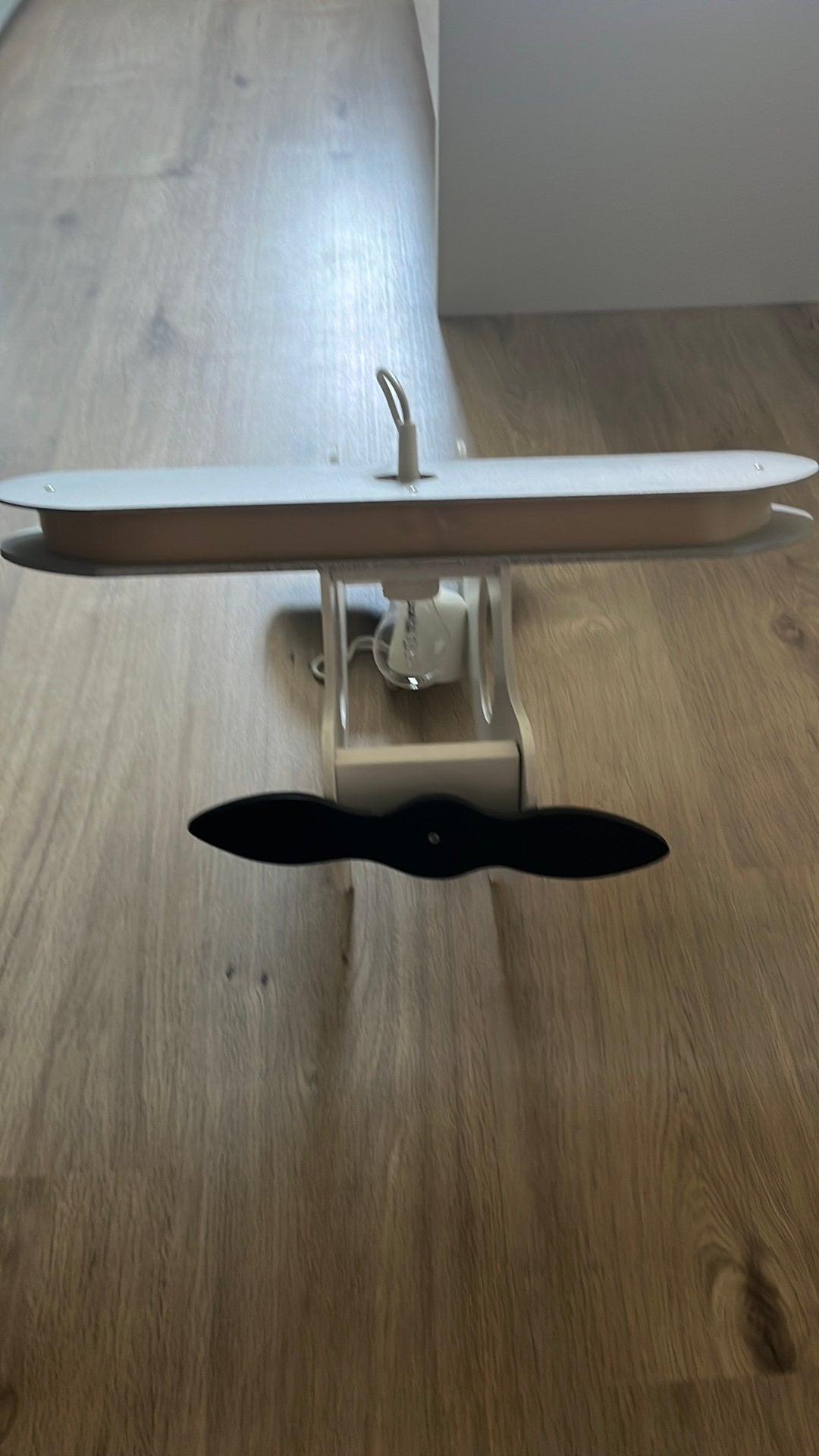 Vliegtuilamp kinderkamer, Ophalen, Zo goed als nieuw, Lamp