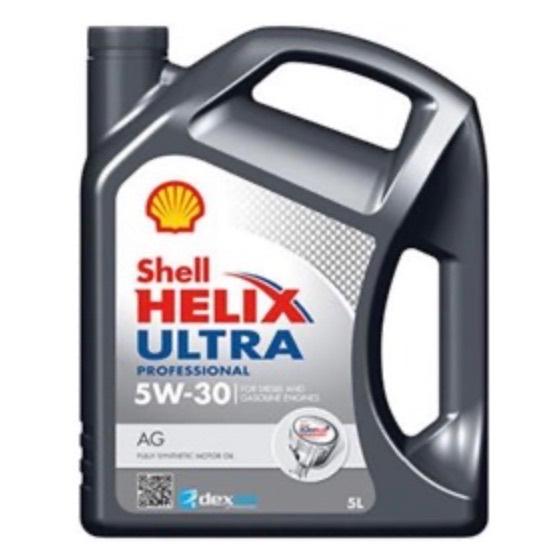 Shell Helix ultra proffesional 5W30 AG, Ophalen