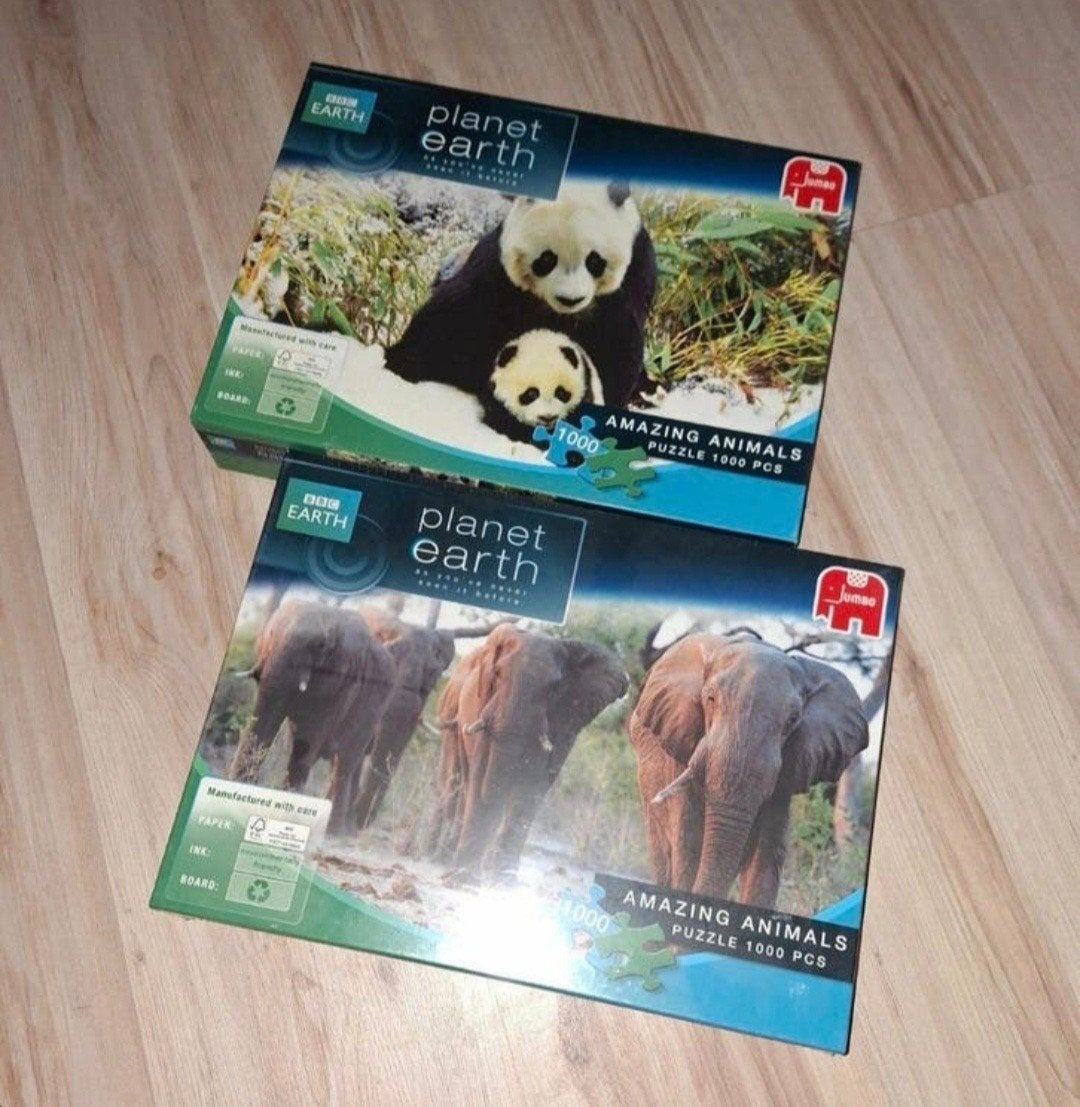 Planet Earth Puzzels: Nieuw & 1x gelegd, Ophalen of Verzenden, 500 t/m 1500 stukjes, Nieuw, Legpuzzel