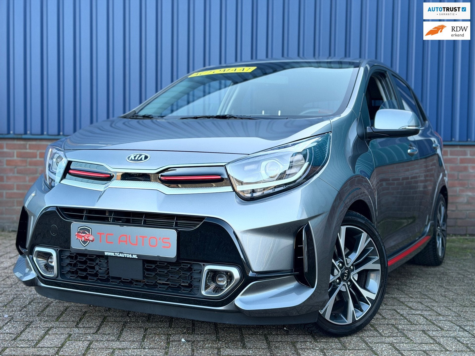 Kia PICANTO 1.2 GT-Line AUTOMAAT, Nieuwstaat, 13.000 KM, Dealer onderhouden, Gebruikt, Euro 6, 4 cilinders