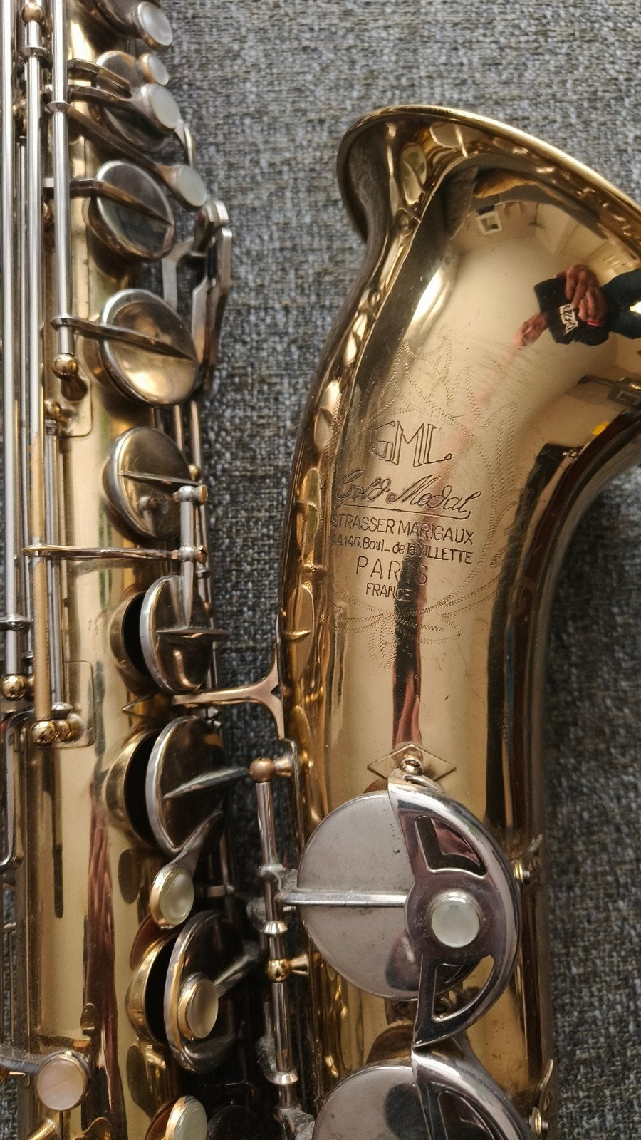 SML Gold Medal 1 tenorsaxofoon, Ophalen of Verzenden, Gebruikt, Tenor