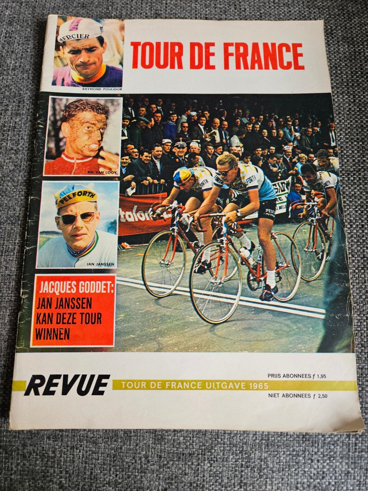 Revue Tour de France Uitgave 1965 - Wielergeschiedenis, Verzenden, Gebruikt, Overige typen