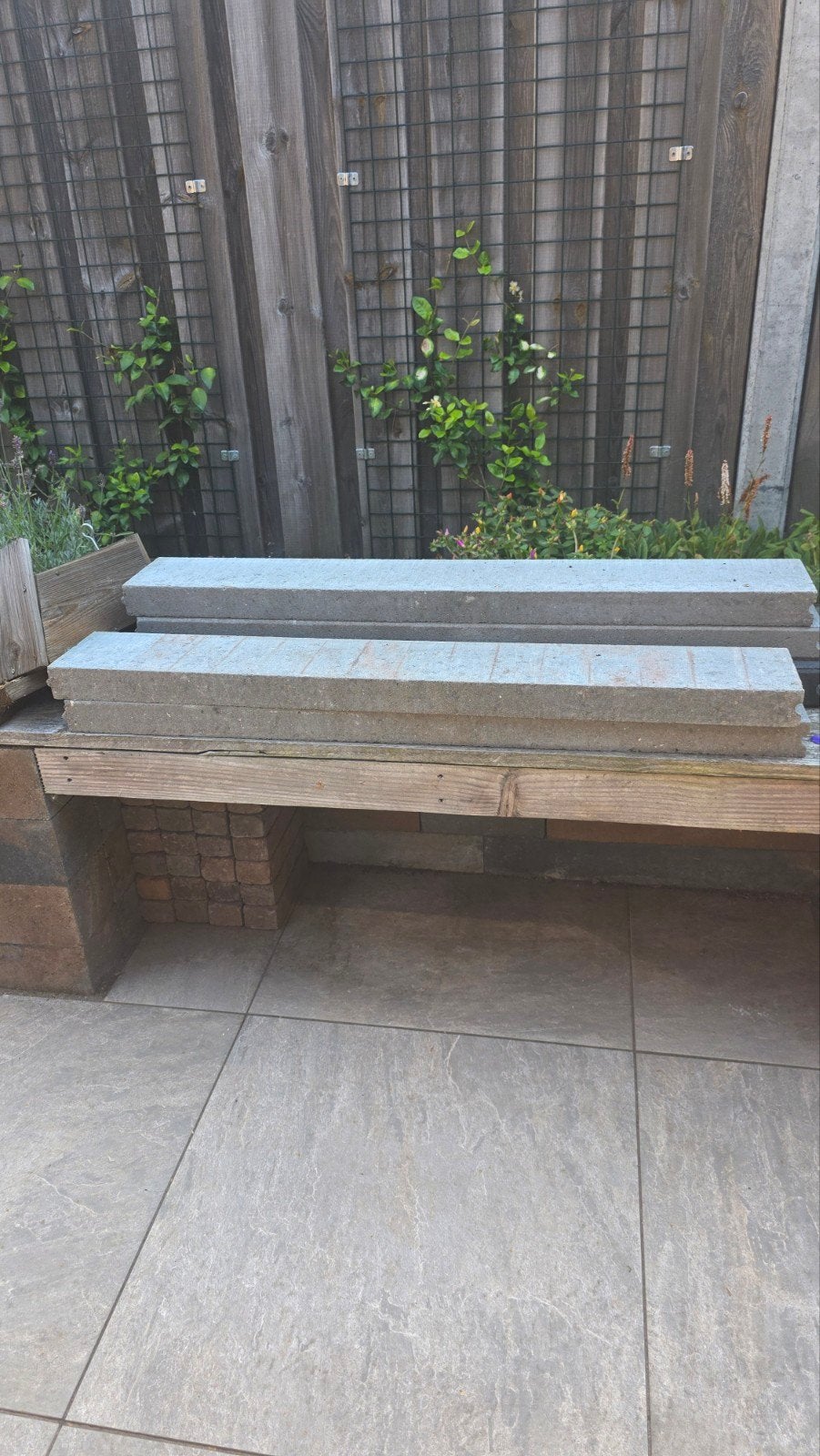 Opsluitbanden 100x15cm en 100x20cm, Ophalen, Overige typen, Nieuw, Minder dan 5 m²