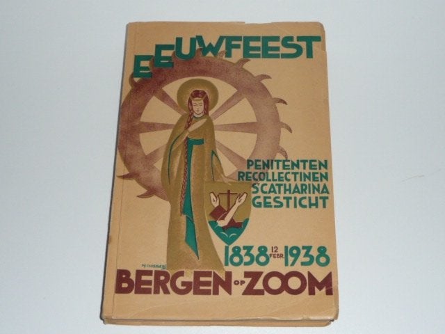 boek EEUWFEEST ST. CATHERINAGESTICHT 1838-1938, B.o.Z., Ophalen of Verzenden, Gelezen, Pater Gerlach O.M. cap.