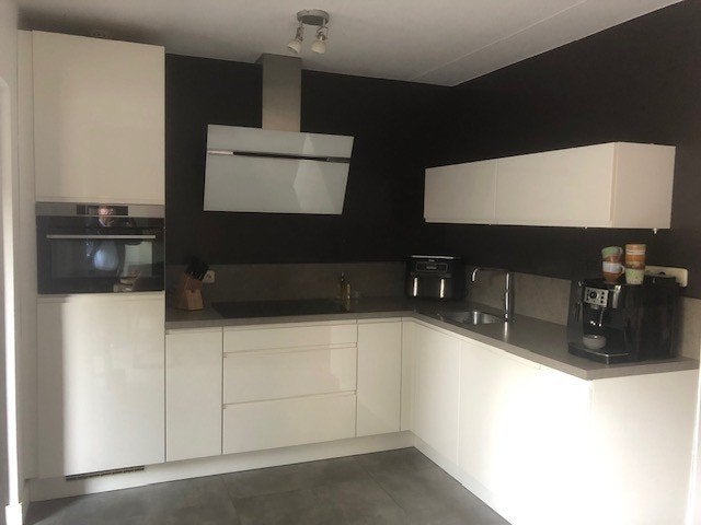 Complete keuken, Huis en Inrichting, Ophalen, Gebruikt, Wit, Hoekkeuken