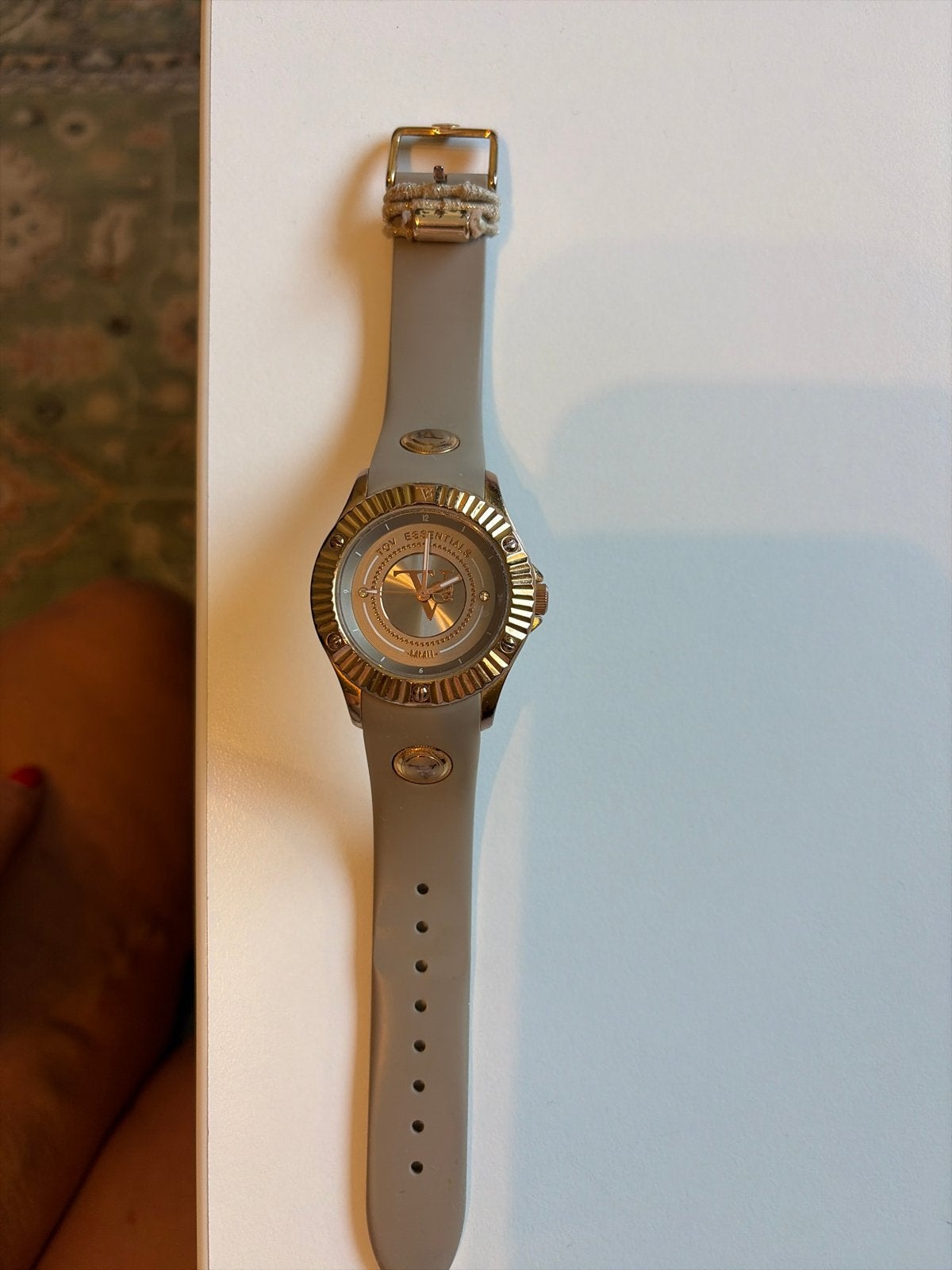 Tov Essentials horloge - bandje ontbreekt, Sieraden, Tassen en Uiterlijk, Overige merken, Overige materialen, Gebruikt, Polshorloge