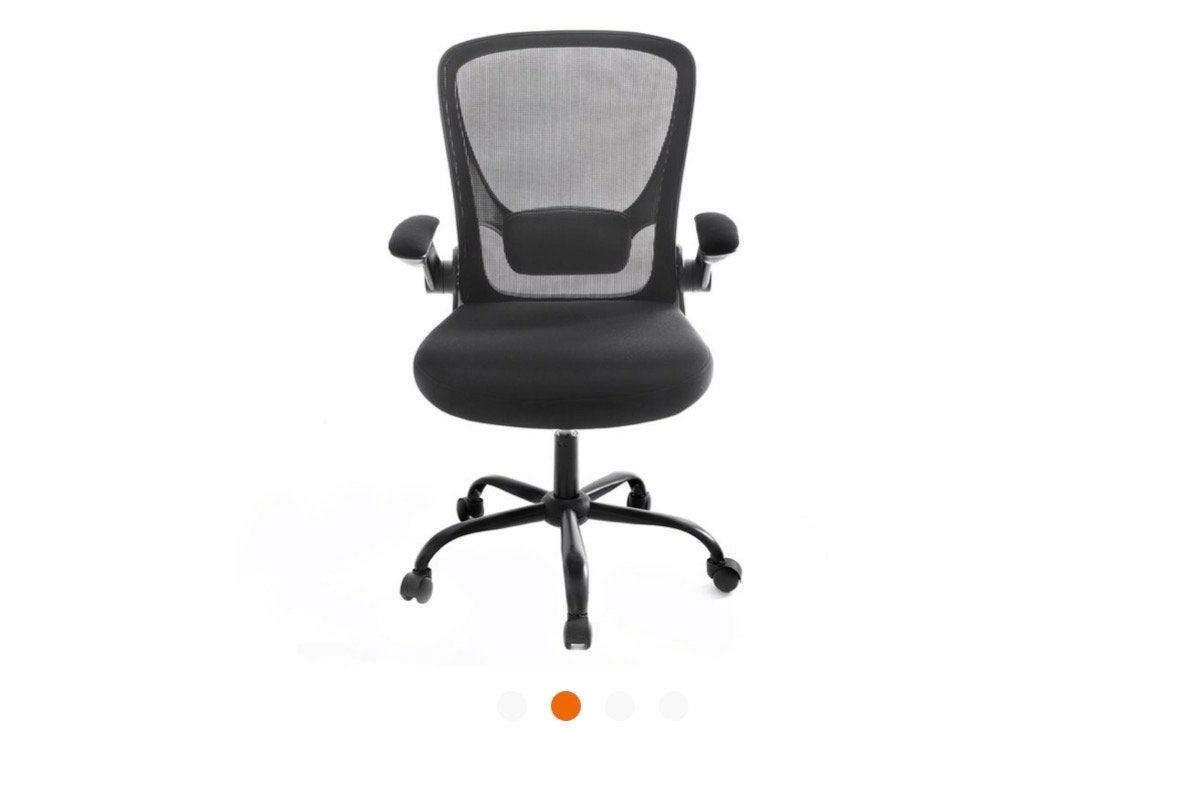 Songmics Bureaustoel Ergonomisch Zwart - Nieuw in doos, Songmics, Nieuw, Ophalen of Verzenden, Songmics