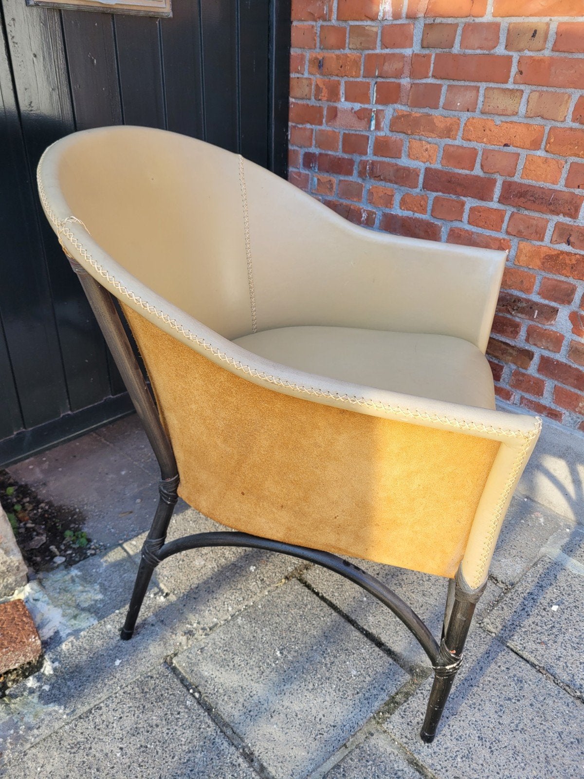 jaren 70. stoel, Huis en Inrichting, Ophalen, Gebruikt, 75 tot 100 cm, 50 tot 75 cm