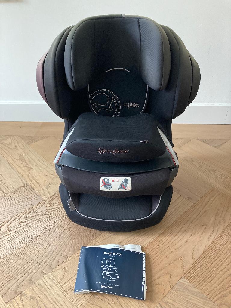 Autostoel Cybex Juno 2-Fix, Kinderen en Baby's, Autostoeltjes, Gebruikt, Overige merken, 9 t/m 18 kg, Isofix, Verstelbare rugleuning