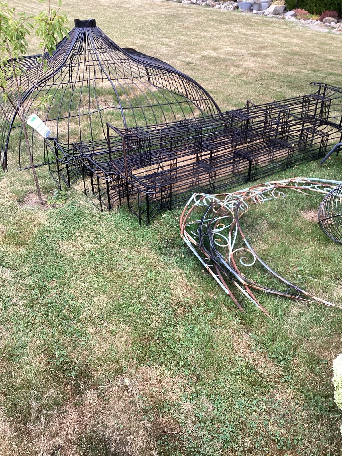 Smeedijzeren prieel, Tuin en Terras, Ophalen, Gebruikt