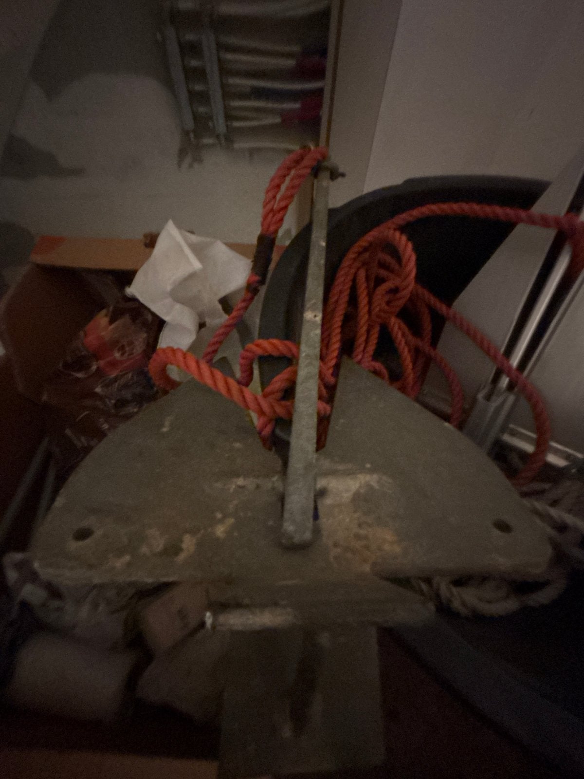 Anker met 10 meter ankerlijn (5-8 kg), Ophalen, Gebruikt, Overige typen