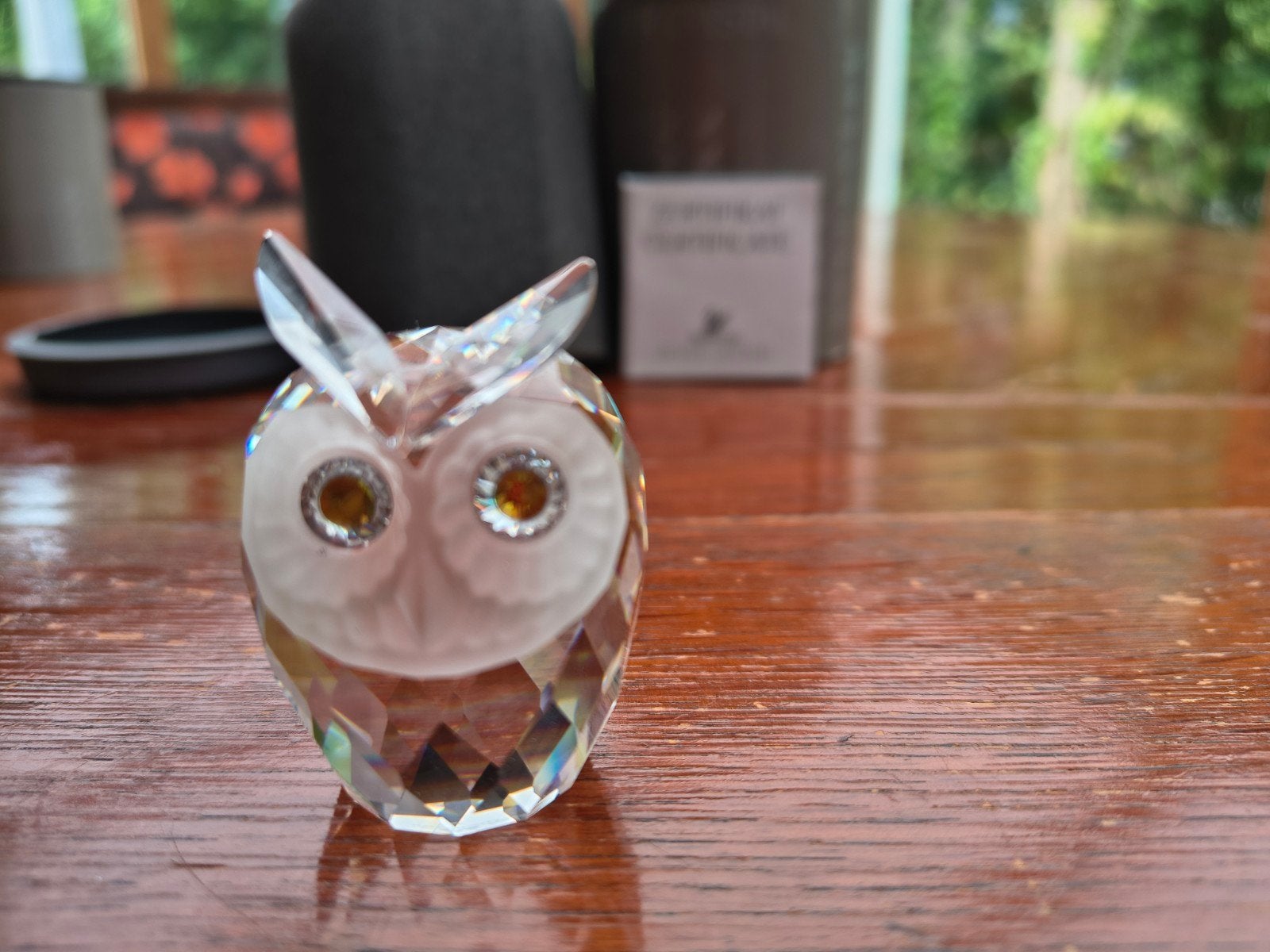 Swarovski Uil Kristal met Certificaat - Zo goed als nieuw, Verzamelen, Ophalen