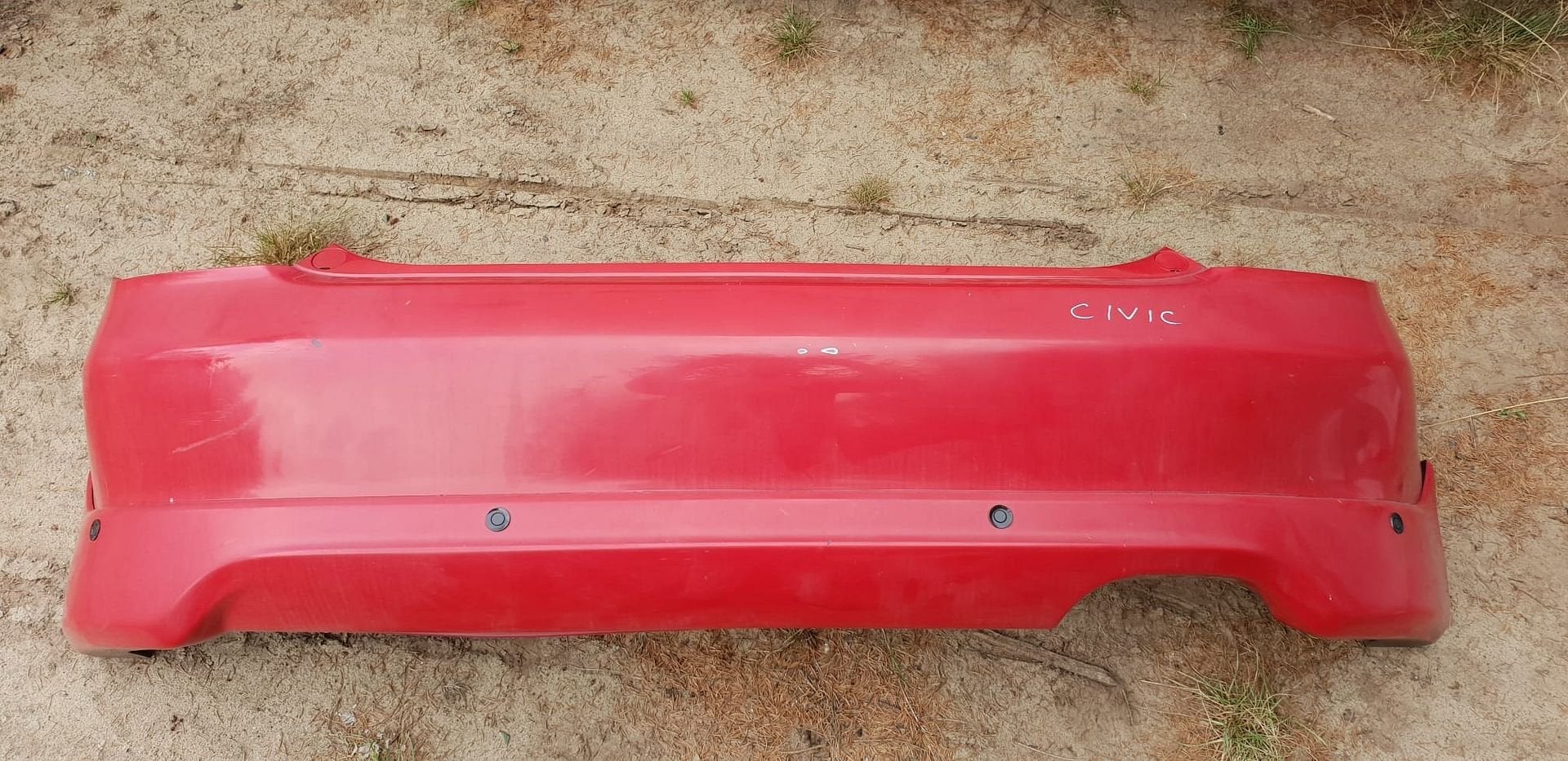 HONDA CIVIC HB ACHTERBUMPER BJ 2002, Gebruikt, -, -, Ophalen of Verzenden