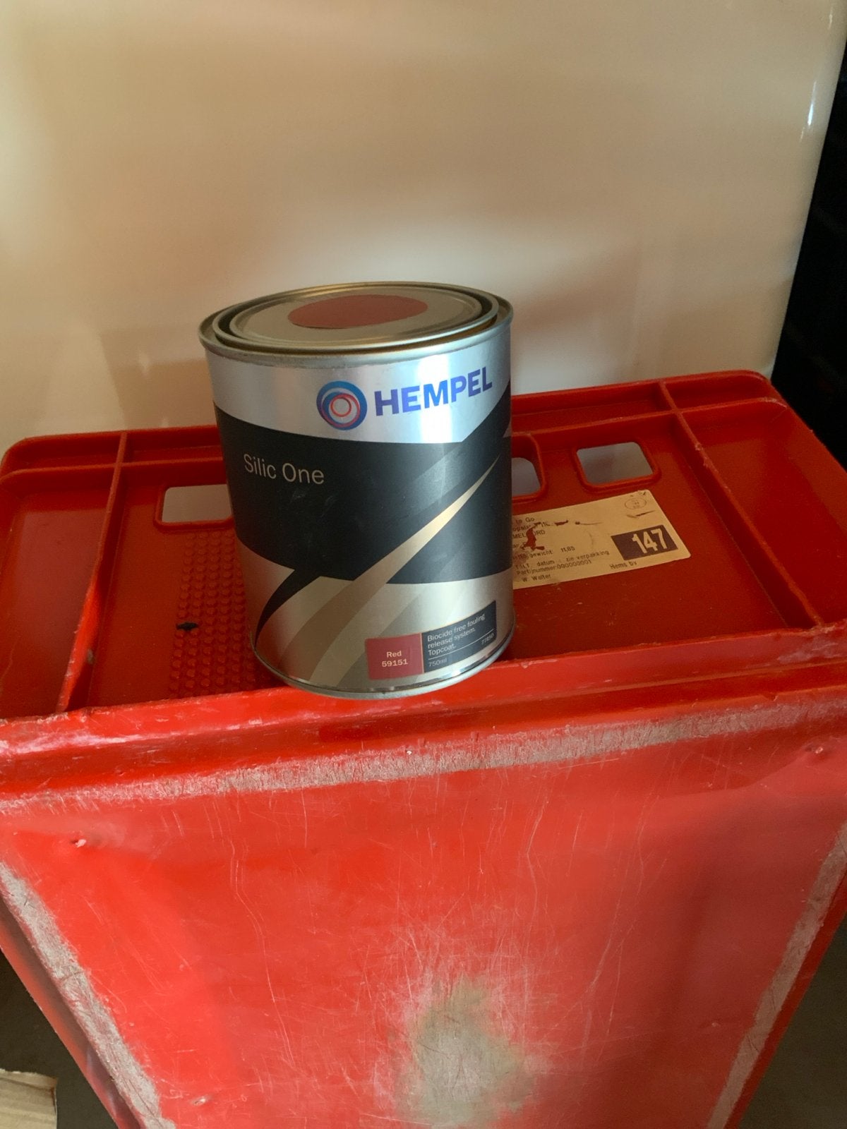 Hempel Silic One Red 09101 antifouling verf, Ophalen, Nieuw, Overige typen