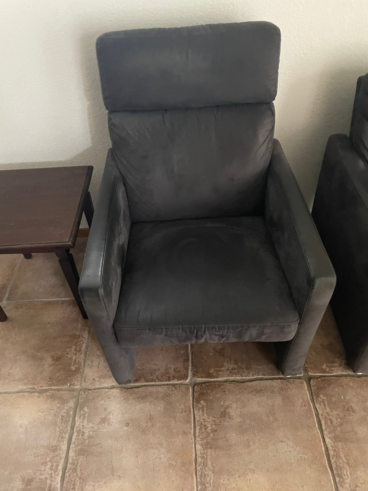 2 stoffe fauteuils, Ophalen, Zo goed als nieuw, 75 tot 100 cm, 50 tot 75 cm