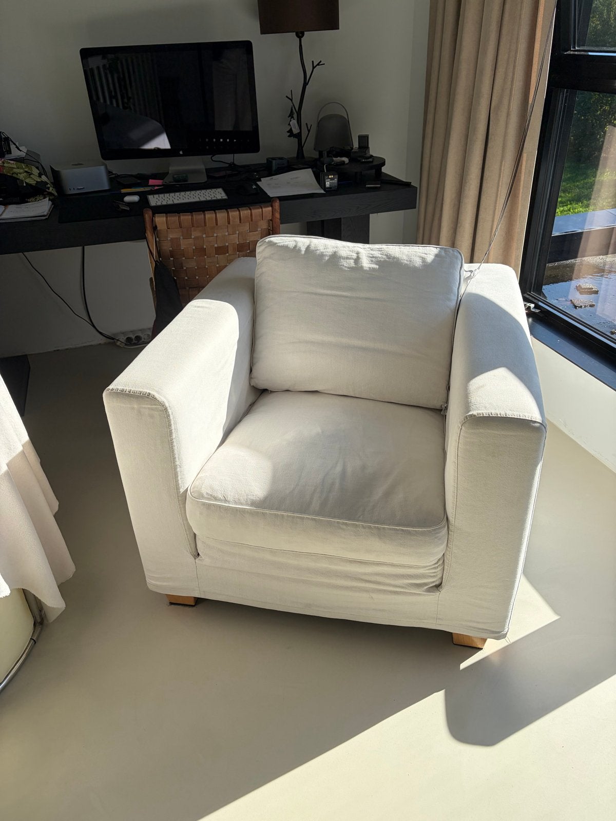 Linteloo Easy Living Fauteuil - Zo goed als nieuw, Huis en Inrichting, Ophalen of Verzenden, Zo goed als nieuw, Stof