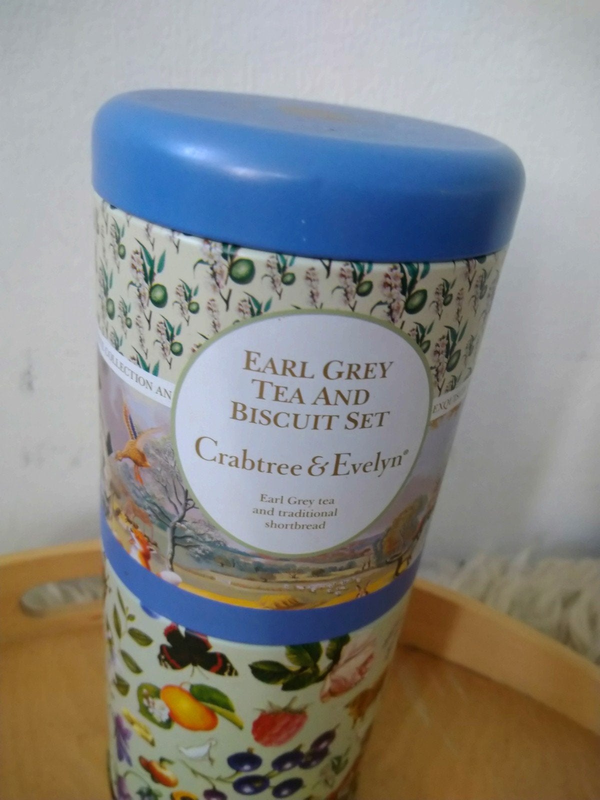 Blikje crabtree & evelyn (leeg), Ophalen of Verzenden, Gebruikt, Overige